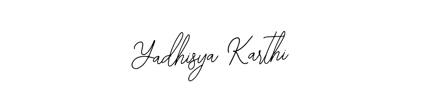 Yadhisya Karthi stylish signature style. Best Handwritten Sign (Bearetta-2O07w) for my name. Handwritten Signature Collection Ideas for my name Yadhisya Karthi. Yadhisya Karthi signature style 12 images and pictures png