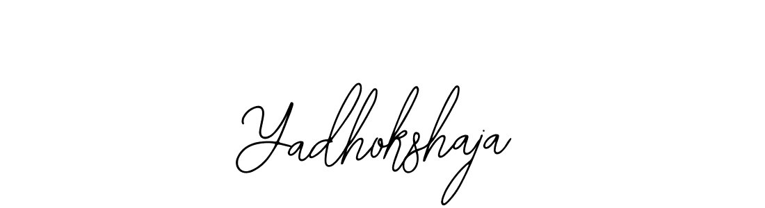 Design your own signature with our free online signature maker. With this signature software, you can create a handwritten (Bearetta-2O07w) signature for name Yadhokshaja. Yadhokshaja signature style 12 images and pictures png