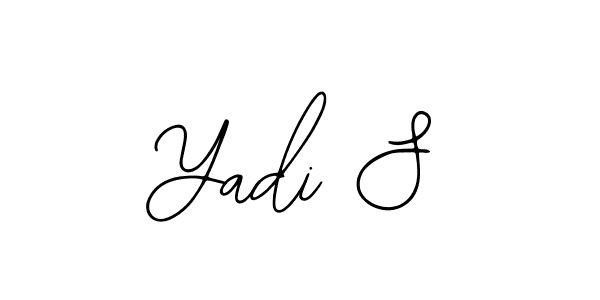 It looks lik you need a new signature style for name Yadi S. Design unique handwritten (Bearetta-2O07w) signature with our free signature maker in just a few clicks. Yadi S signature style 12 images and pictures png