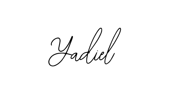 Make a beautiful signature design for name Yadiel. With this signature (Bearetta-2O07w) style, you can create a handwritten signature for free. Yadiel signature style 12 images and pictures png