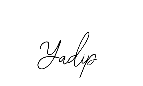 Make a beautiful signature design for name Yadip. With this signature (Bearetta-2O07w) style, you can create a handwritten signature for free. Yadip signature style 12 images and pictures png