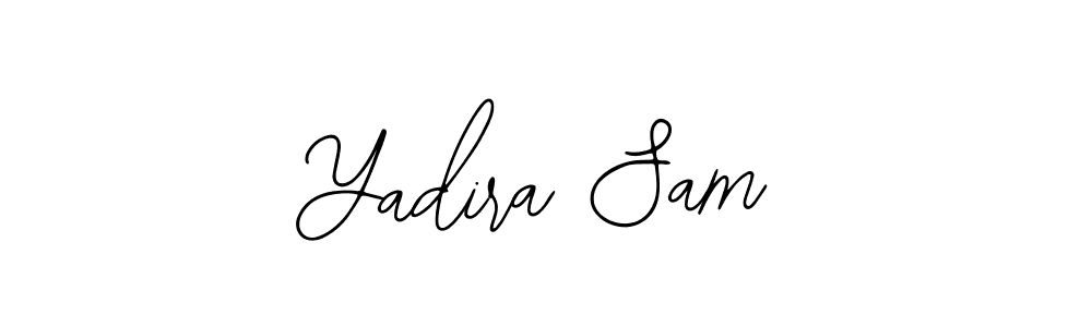 This is the best signature style for the Yadira Sam name. Also you like these signature font (Bearetta-2O07w). Mix name signature. Yadira Sam signature style 12 images and pictures png