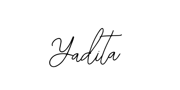 Yadita stylish signature style. Best Handwritten Sign (Bearetta-2O07w) for my name. Handwritten Signature Collection Ideas for my name Yadita. Yadita signature style 12 images and pictures png