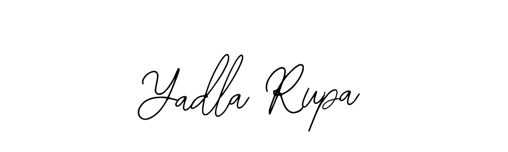 Also You can easily find your signature by using the search form. We will create Yadla Rupa name handwritten signature images for you free of cost using Bearetta-2O07w sign style. Yadla Rupa signature style 12 images and pictures png