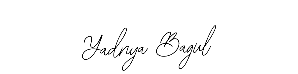 Make a beautiful signature design for name Yadnya Bagul. With this signature (Bearetta-2O07w) style, you can create a handwritten signature for free. Yadnya Bagul signature style 12 images and pictures png