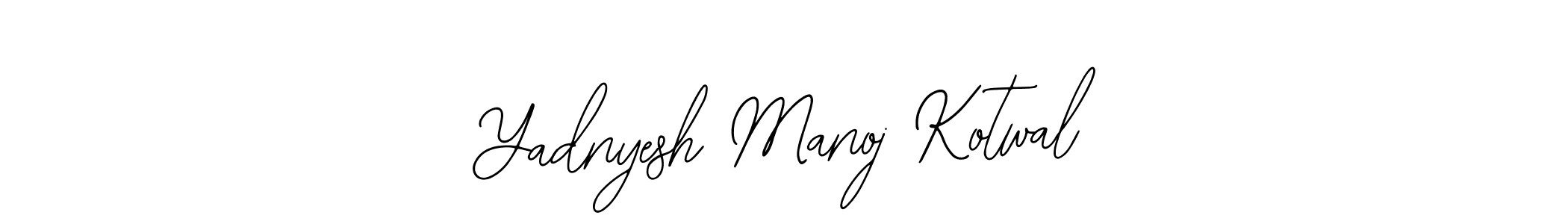 Use a signature maker to create a handwritten signature online. With this signature software, you can design (Bearetta-2O07w) your own signature for name Yadnyesh Manoj Kotwal. Yadnyesh Manoj Kotwal signature style 12 images and pictures png