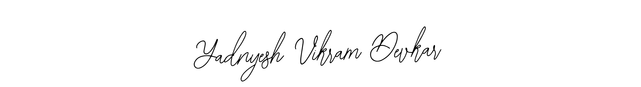 Also we have Yadnyesh Vikram Devkar name is the best signature style. Create professional handwritten signature collection using Bearetta-2O07w autograph style. Yadnyesh Vikram Devkar signature style 12 images and pictures png