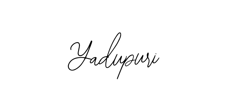 Similarly Bearetta-2O07w is the best handwritten signature design. Signature creator online .You can use it as an online autograph creator for name Yadupuri. Yadupuri signature style 12 images and pictures png