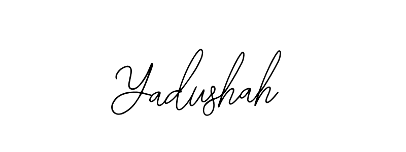 Yadushah stylish signature style. Best Handwritten Sign (Bearetta-2O07w) for my name. Handwritten Signature Collection Ideas for my name Yadushah. Yadushah signature style 12 images and pictures png