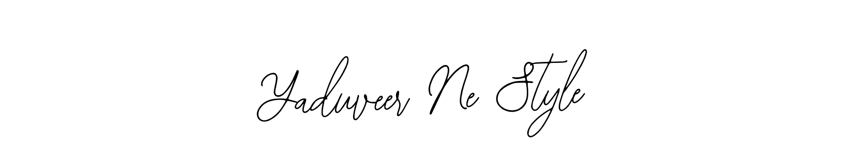 How to Draw Yaduveer Ne Style signature style? Bearetta-2O07w is a latest design signature styles for name Yaduveer Ne Style. Yaduveer Ne Style signature style 12 images and pictures png