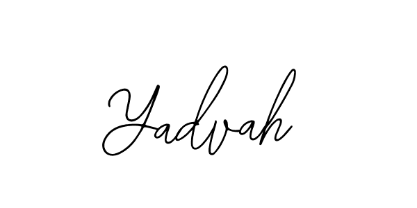 You should practise on your own different ways (Bearetta-2O07w) to write your name (Yadvah) in signature. don't let someone else do it for you. Yadvah signature style 12 images and pictures png