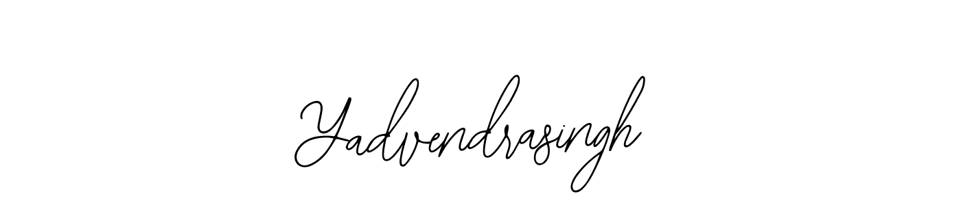 You should practise on your own different ways (Bearetta-2O07w) to write your name (Yadvendrasingh) in signature. don't let someone else do it for you. Yadvendrasingh signature style 12 images and pictures png