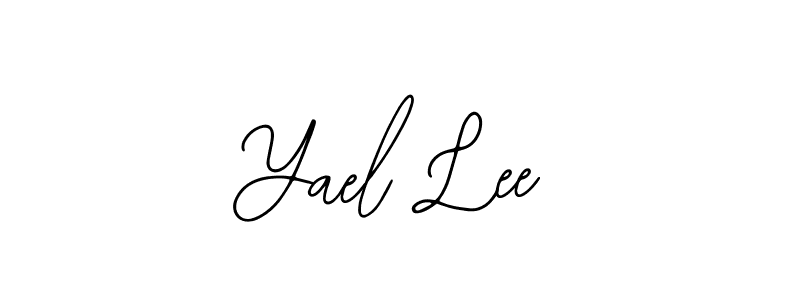 Similarly Bearetta-2O07w is the best handwritten signature design. Signature creator online .You can use it as an online autograph creator for name Yael Lee. Yael Lee signature style 12 images and pictures png