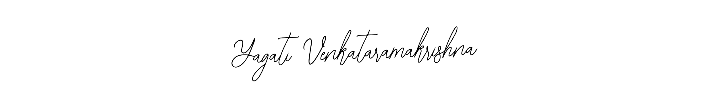 You should practise on your own different ways (Bearetta-2O07w) to write your name (Yagati Venkataramakrishna) in signature. don't let someone else do it for you. Yagati Venkataramakrishna signature style 12 images and pictures png