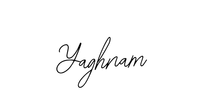 Design your own signature with our free online signature maker. With this signature software, you can create a handwritten (Bearetta-2O07w) signature for name Yaghnam. Yaghnam signature style 12 images and pictures png
