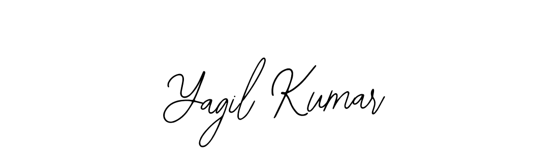 Also You can easily find your signature by using the search form. We will create Yagil Kumar name handwritten signature images for you free of cost using Bearetta-2O07w sign style. Yagil Kumar signature style 12 images and pictures png