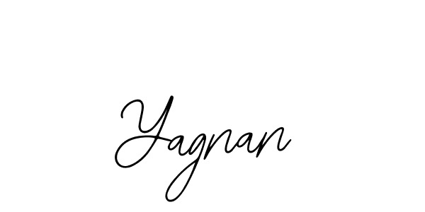 How to make Yagnan signature? Bearetta-2O07w is a professional autograph style. Create handwritten signature for Yagnan name. Yagnan signature style 12 images and pictures png