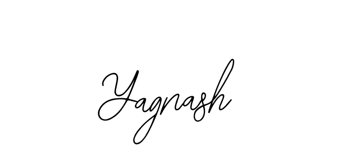 Make a beautiful signature design for name Yagnash. Use this online signature maker to create a handwritten signature for free. Yagnash signature style 12 images and pictures png