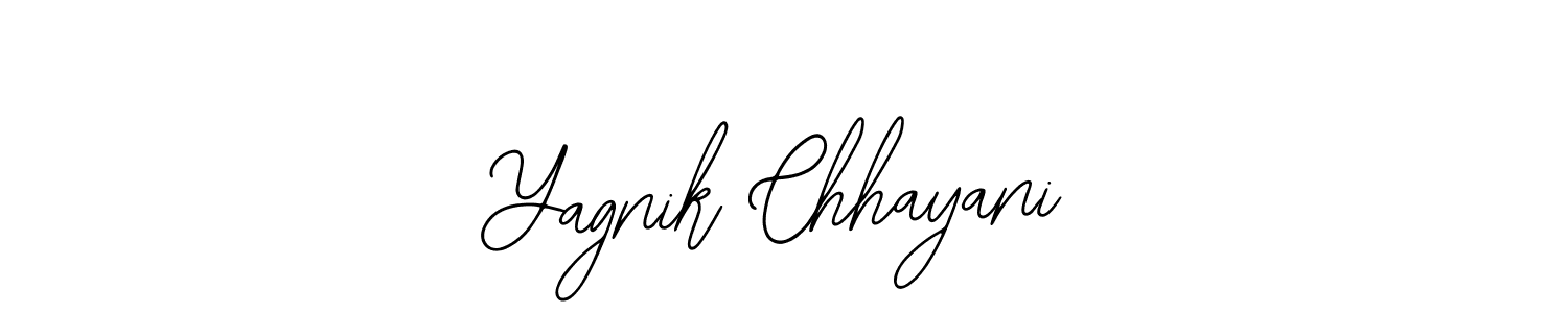 Design your own signature with our free online signature maker. With this signature software, you can create a handwritten (Bearetta-2O07w) signature for name Yagnik Chhayani. Yagnik Chhayani signature style 12 images and pictures png