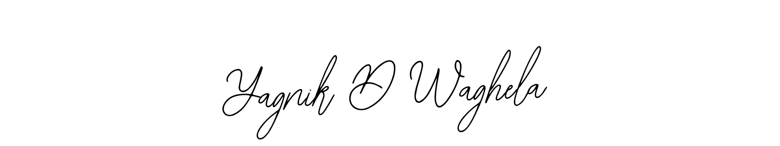 The best way (Bearetta-2O07w) to make a short signature is to pick only two or three words in your name. The name Yagnik D Waghela include a total of six letters. For converting this name. Yagnik D Waghela signature style 12 images and pictures png