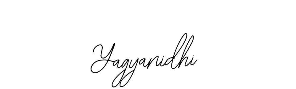 Yagyanidhi stylish signature style. Best Handwritten Sign (Bearetta-2O07w) for my name. Handwritten Signature Collection Ideas for my name Yagyanidhi. Yagyanidhi signature style 12 images and pictures png