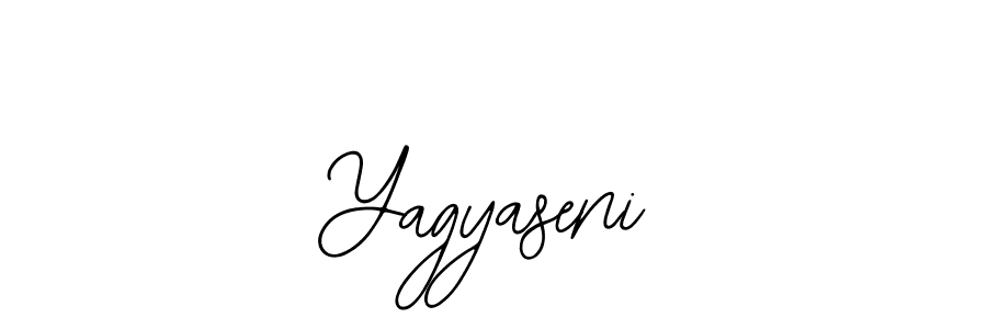 Design your own signature with our free online signature maker. With this signature software, you can create a handwritten (Bearetta-2O07w) signature for name Yagyaseni. Yagyaseni signature style 12 images and pictures png