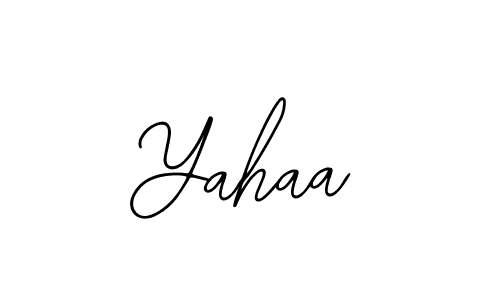 Also You can easily find your signature by using the search form. We will create Yahaa name handwritten signature images for you free of cost using Bearetta-2O07w sign style. Yahaa signature style 12 images and pictures png