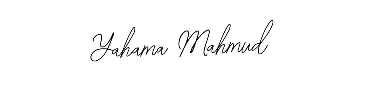 Bearetta-2O07w is a professional signature style that is perfect for those who want to add a touch of class to their signature. It is also a great choice for those who want to make their signature more unique. Get Yahama Mahmud name to fancy signature for free. Yahama Mahmud signature style 12 images and pictures png