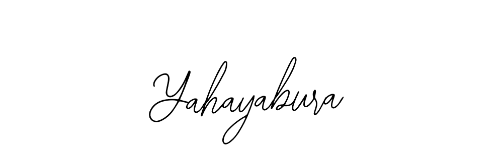 if you are searching for the best signature style for your name Yahayabura. so please give up your signature search. here we have designed multiple signature styles  using Bearetta-2O07w. Yahayabura signature style 12 images and pictures png