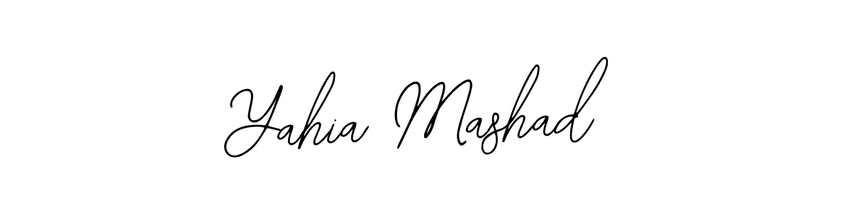 Also You can easily find your signature by using the search form. We will create Yahia Mashad name handwritten signature images for you free of cost using Bearetta-2O07w sign style. Yahia Mashad signature style 12 images and pictures png