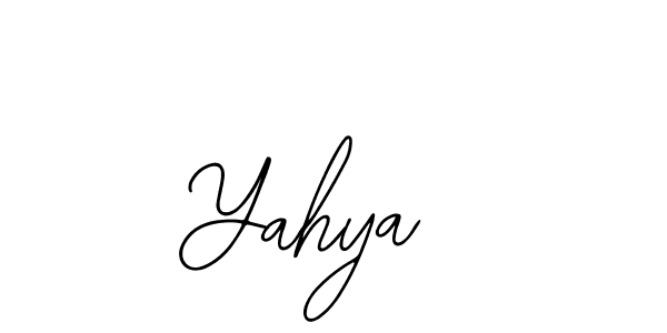 How to make Yahya  signature? Bearetta-2O07w is a professional autograph style. Create handwritten signature for Yahya  name. Yahya  signature style 12 images and pictures png
