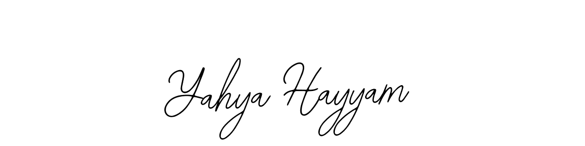 Best and Professional Signature Style for Yahya Hayyam. Bearetta-2O07w Best Signature Style Collection. Yahya Hayyam signature style 12 images and pictures png