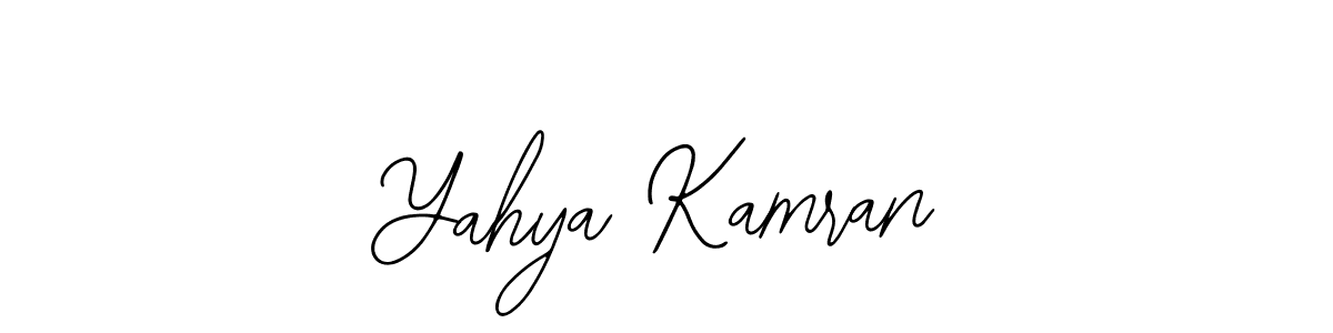 See photos of Yahya Kamran official signature by Spectra . Check more albums & portfolios. Read reviews & check more about Bearetta-2O07w font. Yahya Kamran signature style 12 images and pictures png