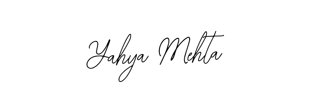 This is the best signature style for the Yahya Mehta name. Also you like these signature font (Bearetta-2O07w). Mix name signature. Yahya Mehta signature style 12 images and pictures png