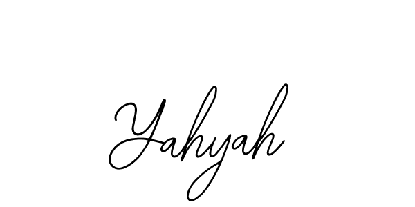 if you are searching for the best signature style for your name Yahyah. so please give up your signature search. here we have designed multiple signature styles  using Bearetta-2O07w. Yahyah signature style 12 images and pictures png