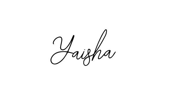 if you are searching for the best signature style for your name Yaisha. so please give up your signature search. here we have designed multiple signature styles  using Bearetta-2O07w. Yaisha signature style 12 images and pictures png