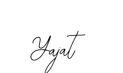 Use a signature maker to create a handwritten signature online. With this signature software, you can design (Bearetta-2O07w) your own signature for name Yajat. Yajat signature style 12 images and pictures png