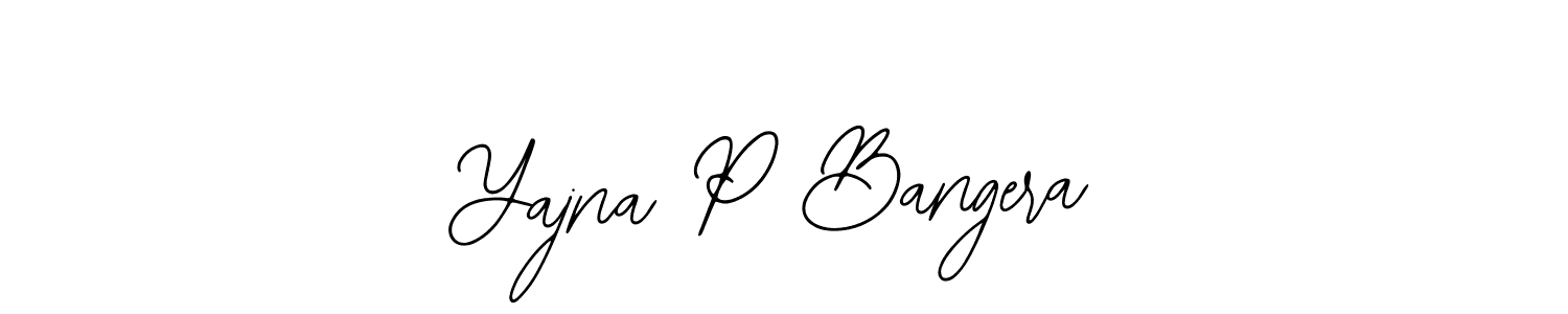 How to make Yajna P Bangera signature? Bearetta-2O07w is a professional autograph style. Create handwritten signature for Yajna P Bangera name. Yajna P Bangera signature style 12 images and pictures png