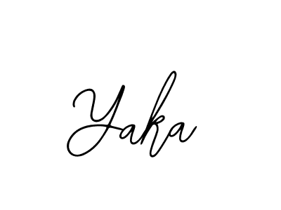 Create a beautiful signature design for name Yaka. With this signature (Bearetta-2O07w) fonts, you can make a handwritten signature for free. Yaka signature style 12 images and pictures png