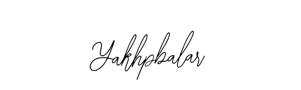 Use a signature maker to create a handwritten signature online. With this signature software, you can design (Bearetta-2O07w) your own signature for name Yakhpbalar. Yakhpbalar signature style 12 images and pictures png