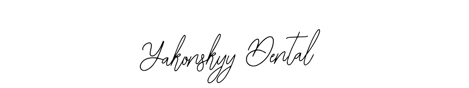 How to Draw Yakonskyy Dental signature style? Bearetta-2O07w is a latest design signature styles for name Yakonskyy Dental. Yakonskyy Dental signature style 12 images and pictures png