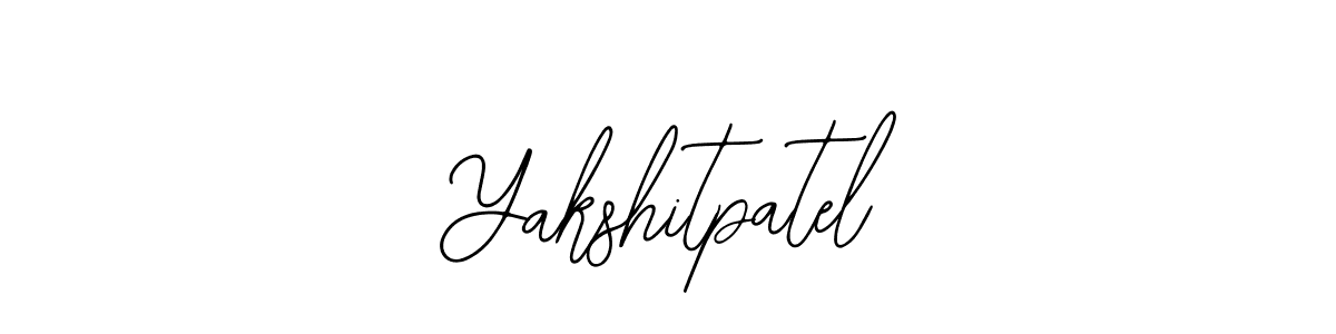 Also You can easily find your signature by using the search form. We will create Yakshitpatel name handwritten signature images for you free of cost using Bearetta-2O07w sign style. Yakshitpatel signature style 12 images and pictures png