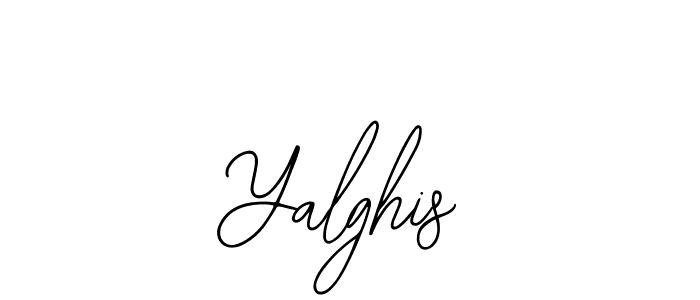 if you are searching for the best signature style for your name Yalghis. so please give up your signature search. here we have designed multiple signature styles  using Bearetta-2O07w. Yalghis signature style 12 images and pictures png