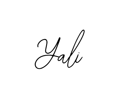 Yali stylish signature style. Best Handwritten Sign (Bearetta-2O07w) for my name. Handwritten Signature Collection Ideas for my name Yali. Yali signature style 12 images and pictures png
