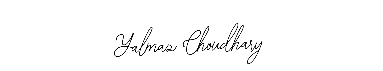 The best way (Bearetta-2O07w) to make a short signature is to pick only two or three words in your name. The name Yalmaz Choudhary include a total of six letters. For converting this name. Yalmaz Choudhary signature style 12 images and pictures png