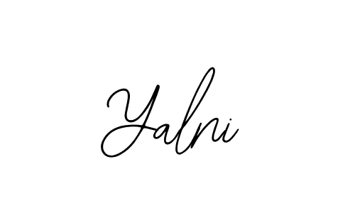 Similarly Bearetta-2O07w is the best handwritten signature design. Signature creator online .You can use it as an online autograph creator for name Yalni. Yalni signature style 12 images and pictures png
