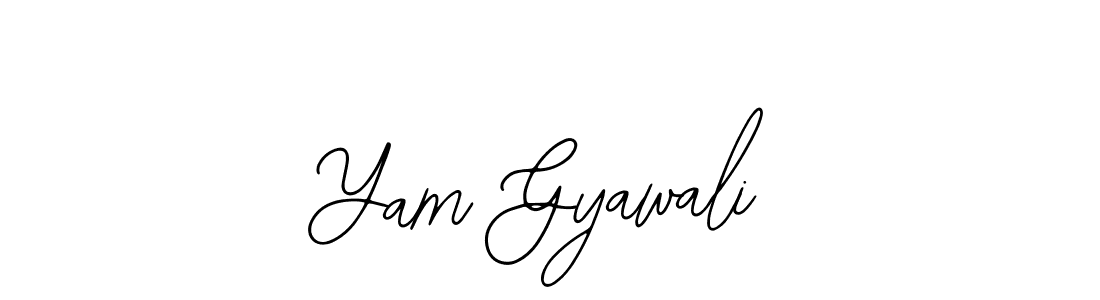 Make a beautiful signature design for name Yam Gyawali. With this signature (Bearetta-2O07w) style, you can create a handwritten signature for free. Yam Gyawali signature style 12 images and pictures png