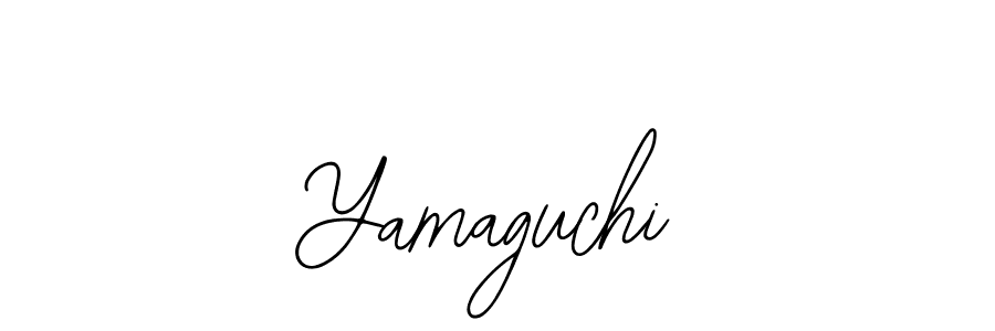 Use a signature maker to create a handwritten signature online. With this signature software, you can design (Bearetta-2O07w) your own signature for name Yamaguchi. Yamaguchi signature style 12 images and pictures png