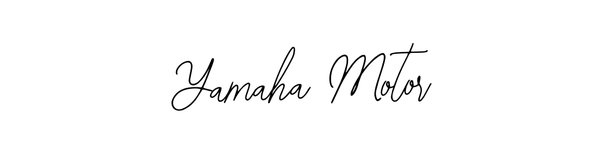 You should practise on your own different ways (Bearetta-2O07w) to write your name (Yamaha Motor) in signature. don't let someone else do it for you. Yamaha Motor signature style 12 images and pictures png
