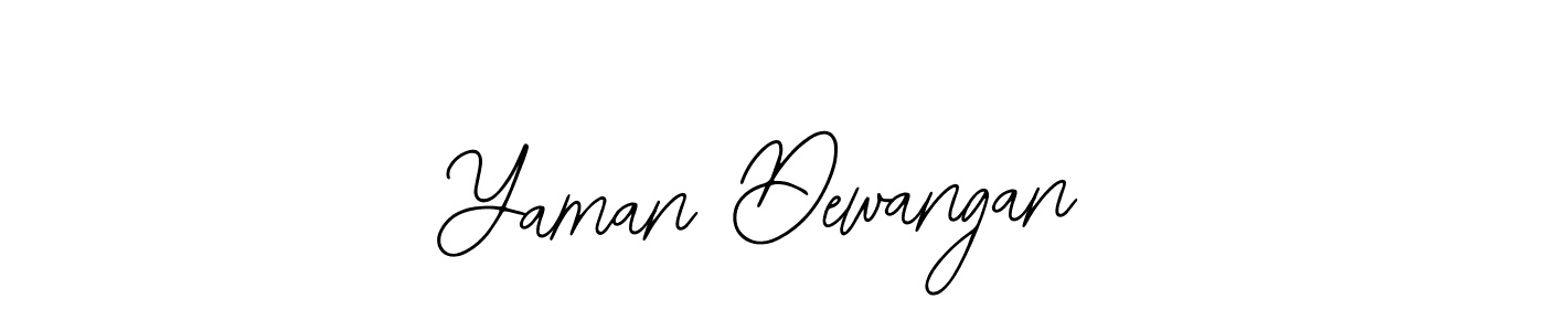 Make a beautiful signature design for name Yaman Dewangan. With this signature (Bearetta-2O07w) style, you can create a handwritten signature for free. Yaman Dewangan signature style 12 images and pictures png